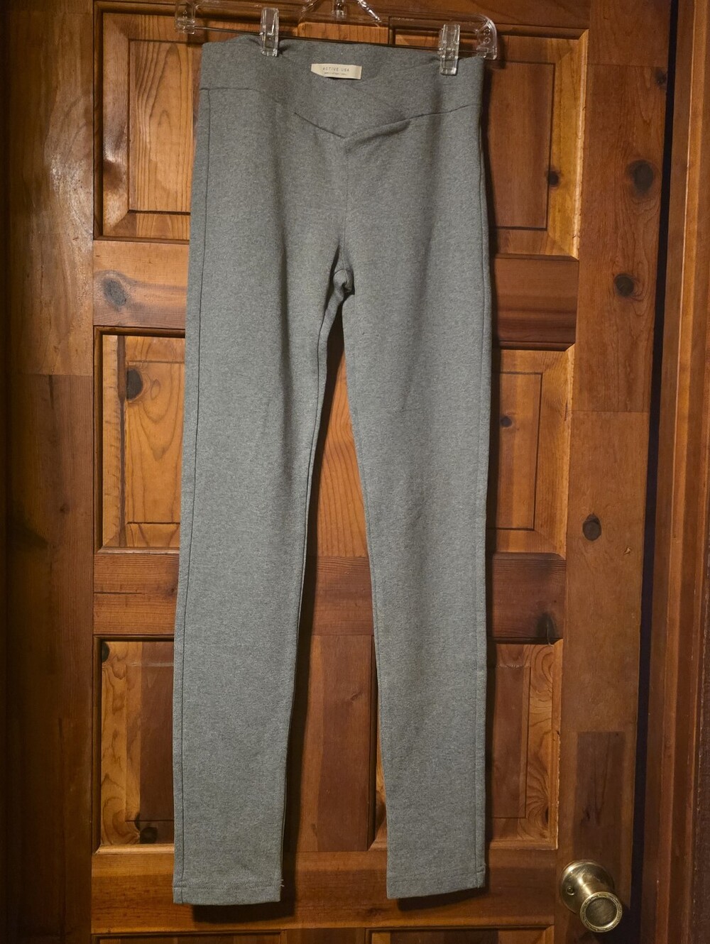 Womans SM Gray Active USA Leggings